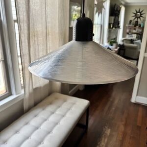 Silver Pendant Lamp  (vintage early 90's)